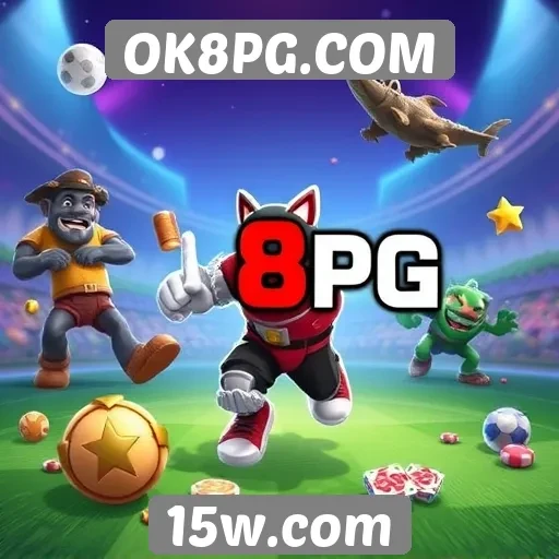 Diversidade de jogos disponíveis no OK8PG COM